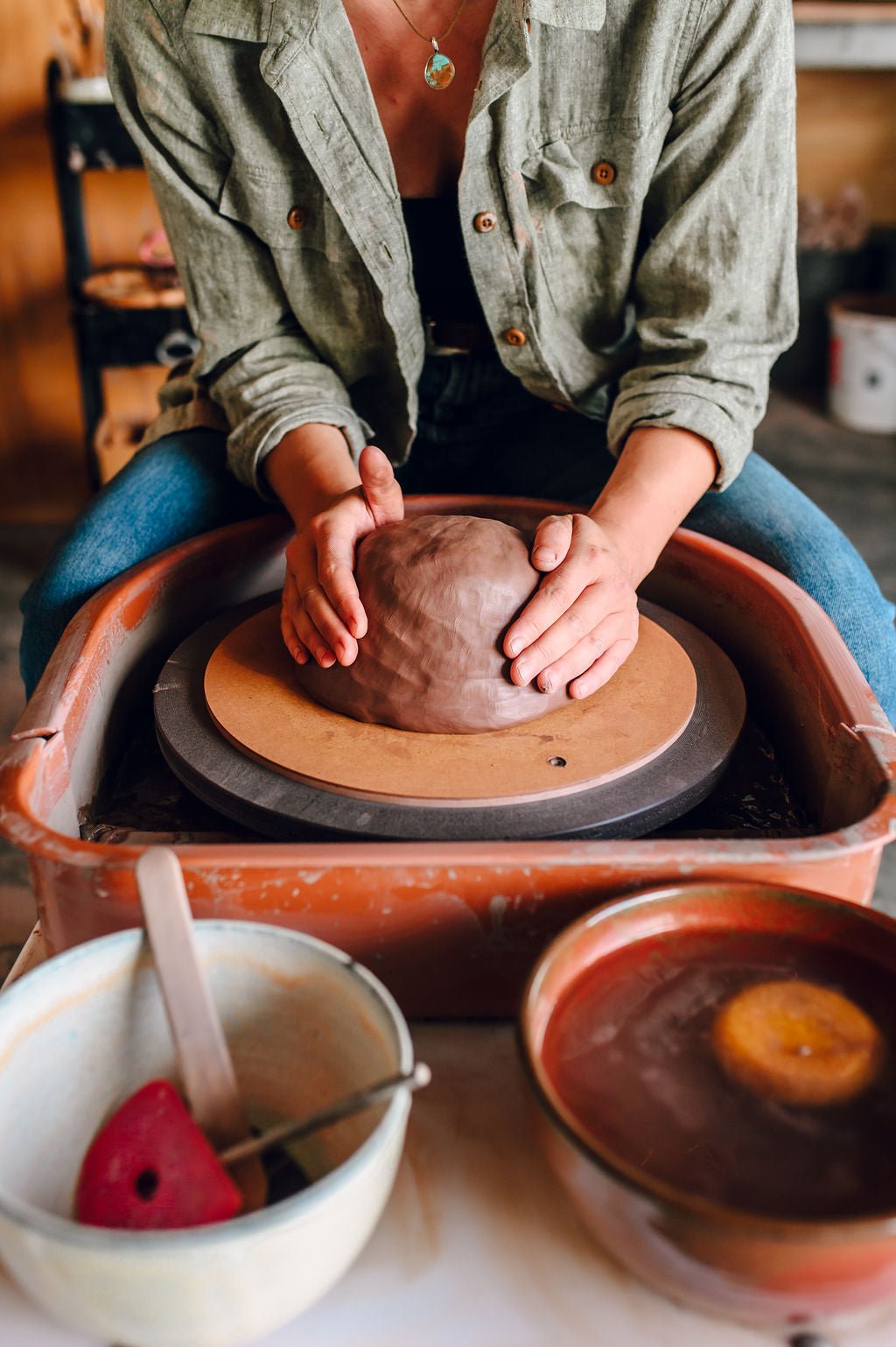 Private Pottery Lesson - Deep Woods Pottery