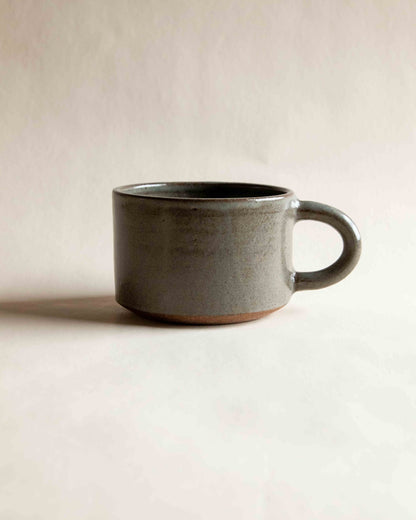 Wide Mug - Deep Woods Pottery